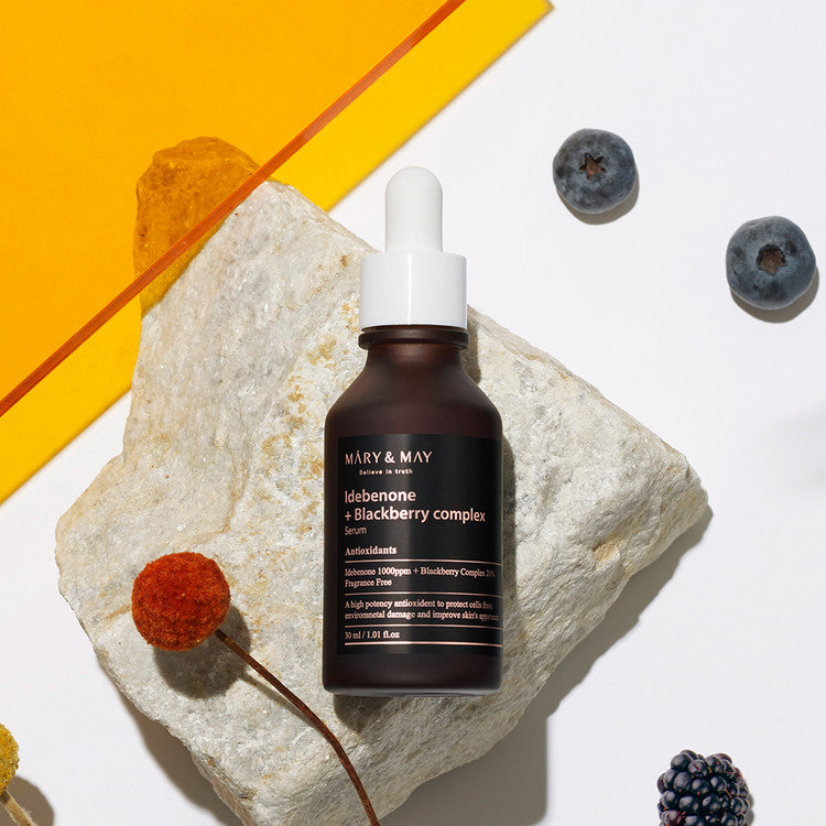 MARY & MAY Believe In Truth Idebenone BlackBerry Complex Serum سيروم البلاك بيري للبشرة