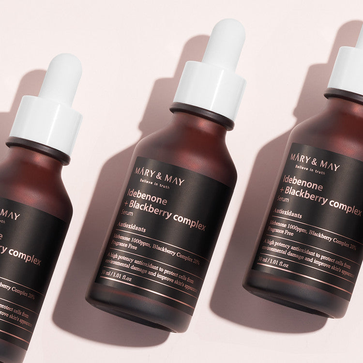 MARY & MAY Believe In Truth Idebenone BlackBerry Complex Serum سيروم البلاك بيري للبشرة