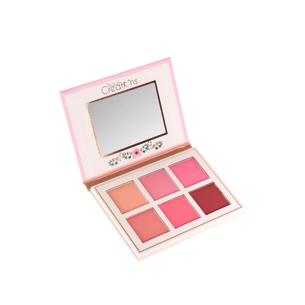 Beauty Creations Floral Bloom 6 Color Blush Palette علبة احمر خدود