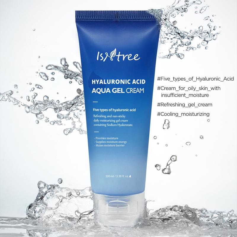 ISNTREE Hyaluronic Acid Aqua Gel Cream جل كريم الهايلرونيك اسد من ازنتري