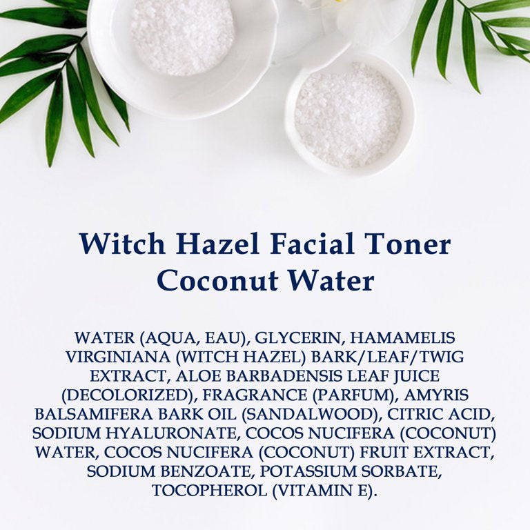 DR TEAL'S Witch Hazel Facial Toner Coconut Water