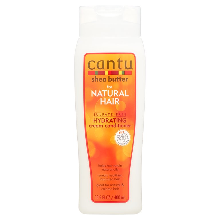 CANTU Shea butter sulfate free hydrating cream conditioner for natural curl coil and waves conditioner بلسم الشعر المموج والكيرلي بزبدة الشيا من كانتو