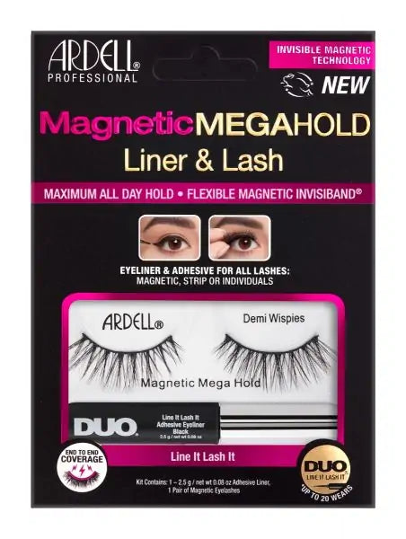 ARDELL Magnetic Mega Hold Liner & Lashes Demi Wispies