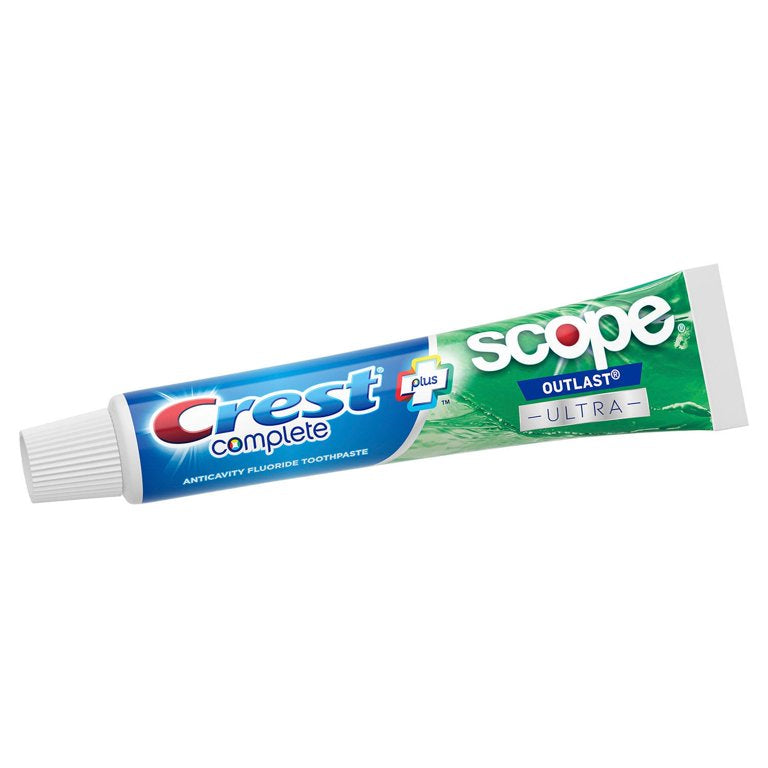 CREST Complete + Scope Outlast Ultra Toothpaste معجون اسنان