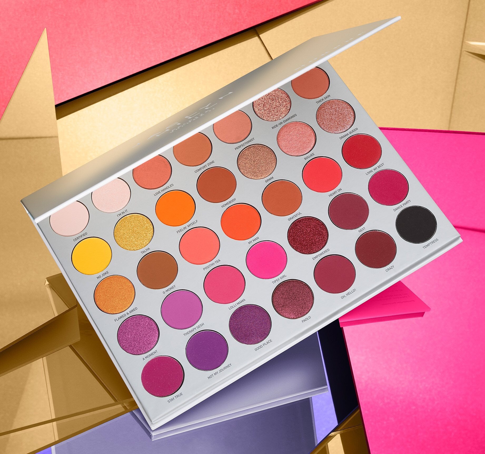 MORPHE JACLYN HILL Eye Shadow Palette Volume ll بالت ظلال العيون مورفي بالتعاون مع جاكلين هيل الاصدار الثاني