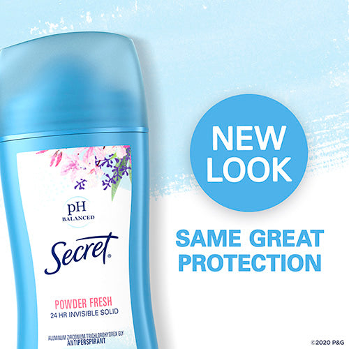 SECRET Invisible Solid Antiperspirant Deodorant Powder Fresh
