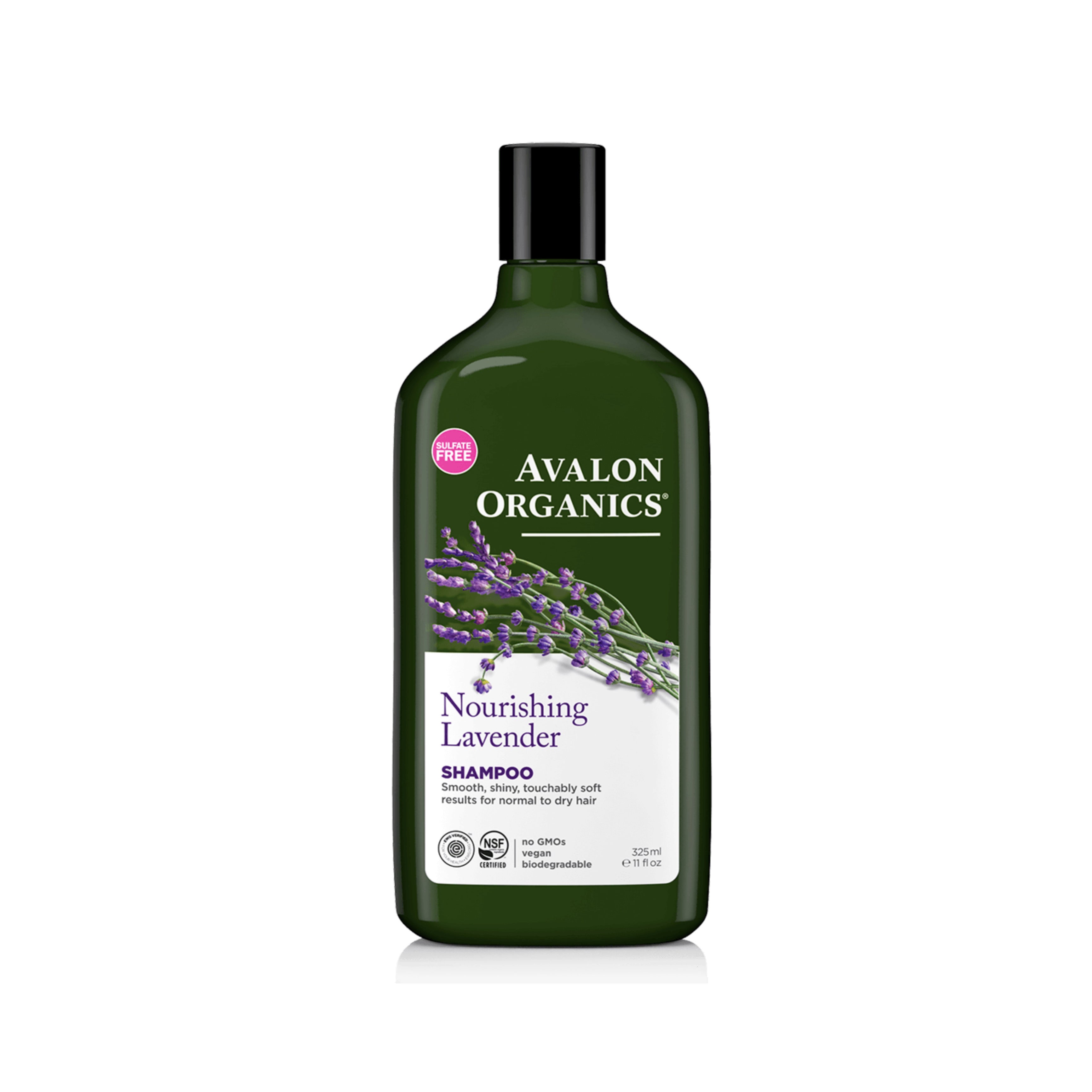 AVALON ORGANICS Nourishing Shampoo With Lavender Essential Oil شامبو افالون لشعر صحي بخلاصة زيت اللافندر