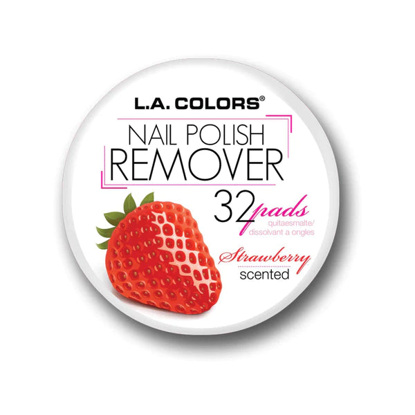 LA COLORS Nail polish remover شرائح ازالة طلاء الاظافر