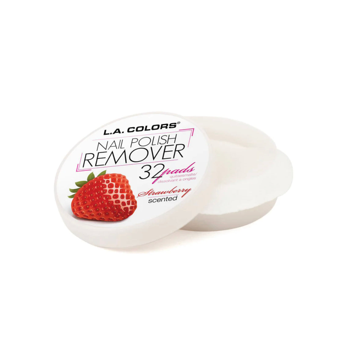 LA COLORS Nail polish remover شرائح ازالة طلاء الاظافر