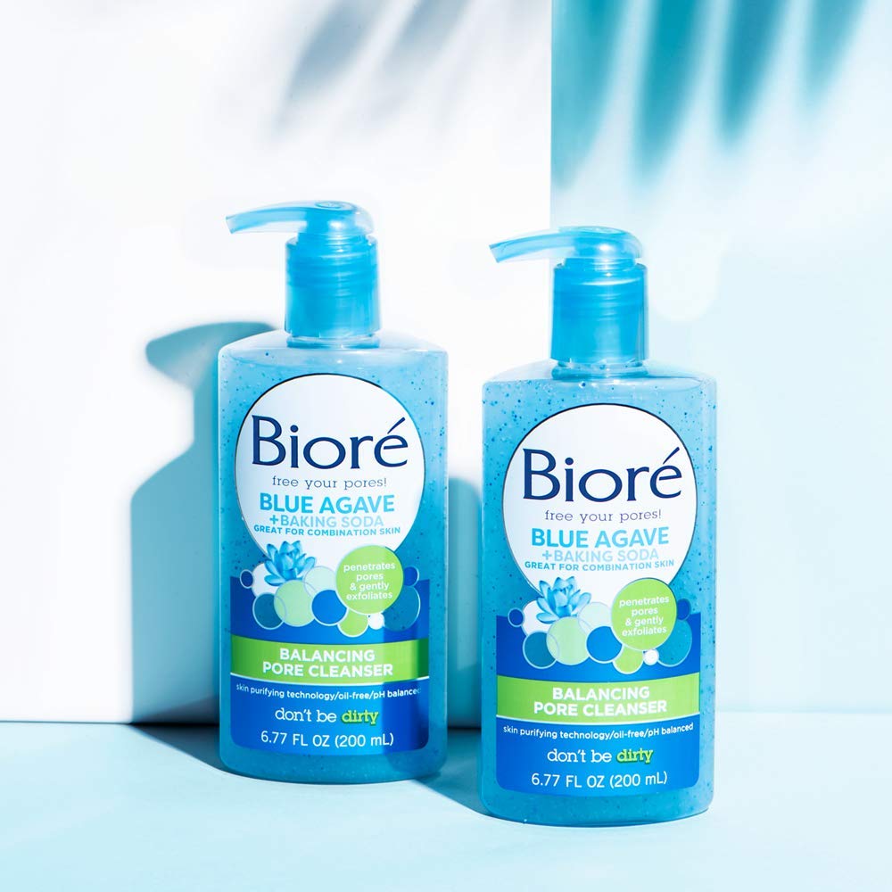 BIORE Blue Agave + Baking Soda Pore Cleanser