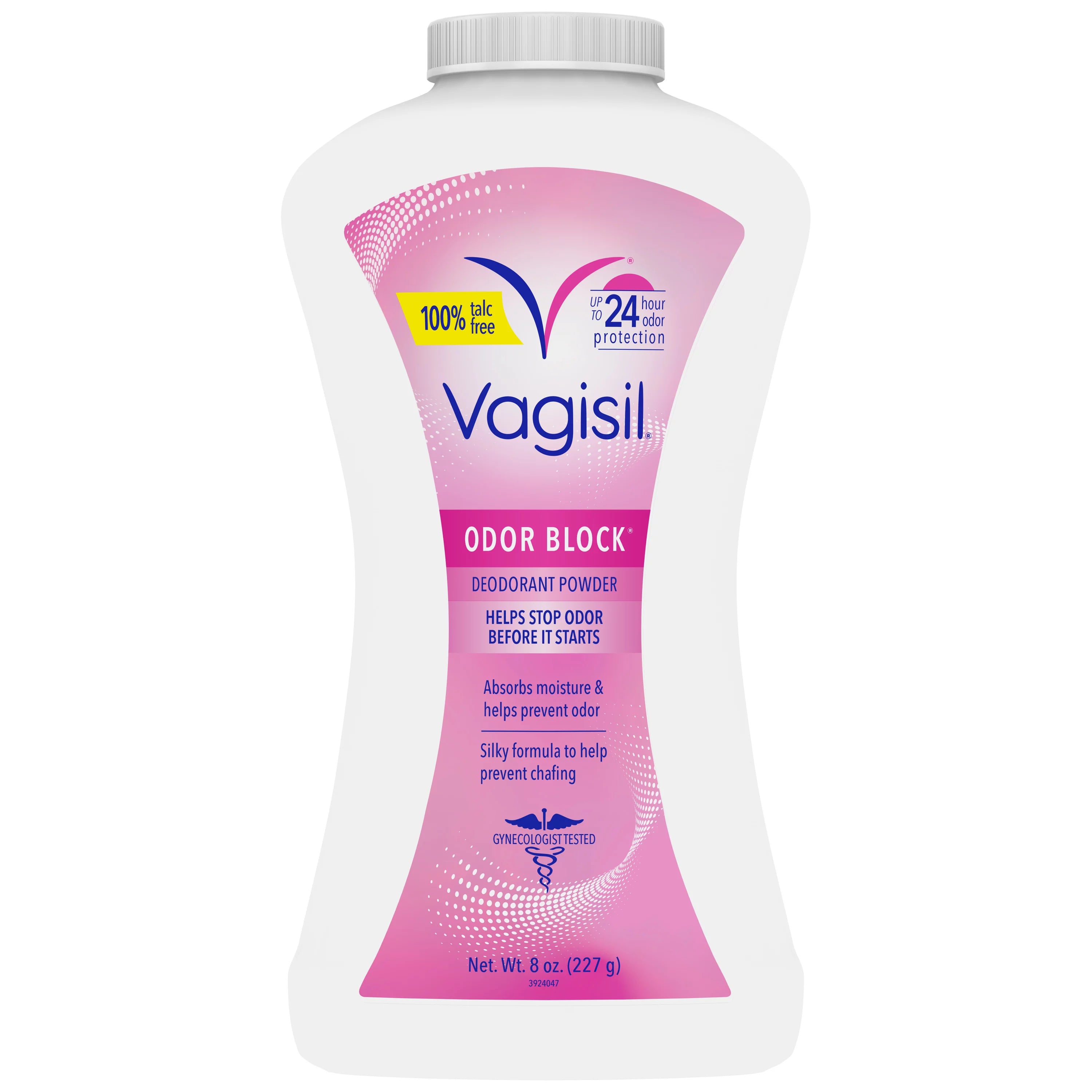 VAGISIL Odor Block Deodorant Powder Up To 24 H 100% Lactic Free بودرة للحماية من التعرق للجسم والمناطق الحساسة