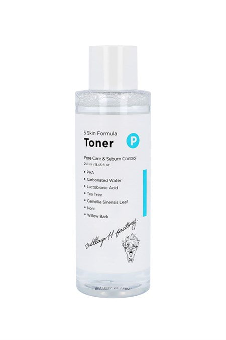 VILLAGE 11 FACTORY 5 Skin Formula Toner - 5 Types تونر للبشرة