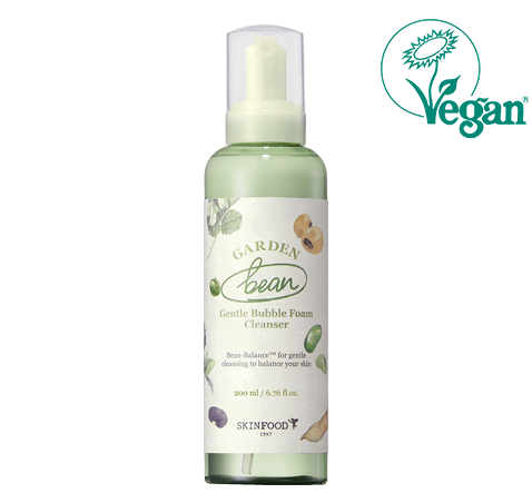 SKIN FOOD Garden Bean Gentle Bubble Foam Cleanser