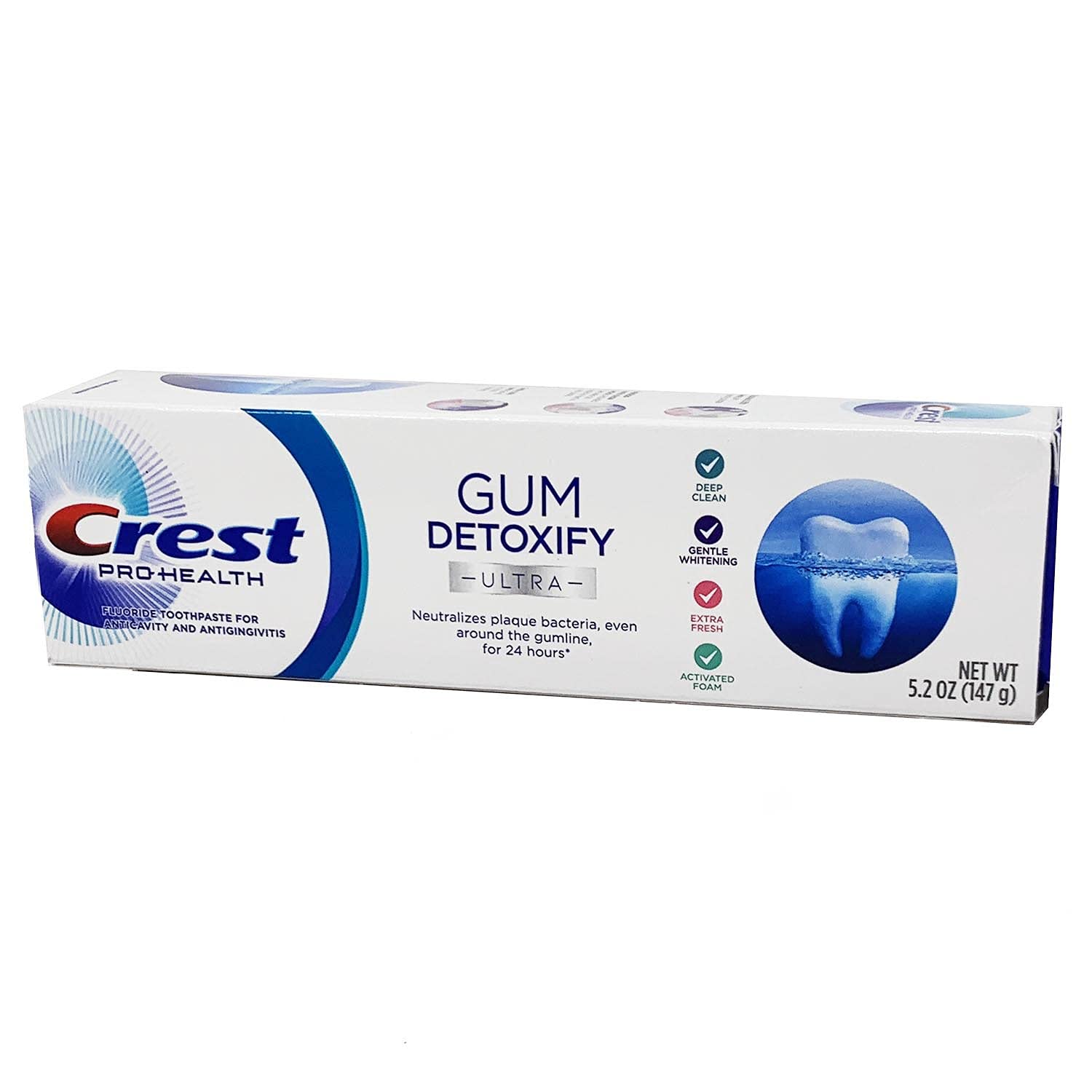 CREST Pro Health Ultra Gum Detoxify Toothpaste معجون الاسنان