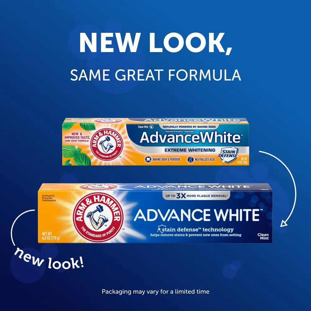 ARM & HAMMER Advance White Extreme Whitening Toothpaste معجون الأسنان  