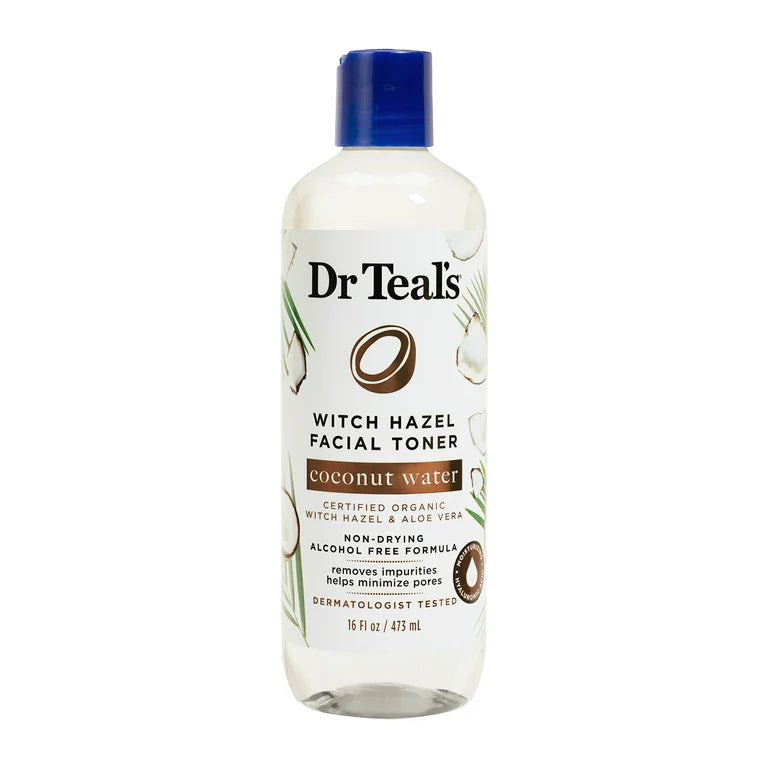 DR TEAL'S Witch Hazel Facial Toner Coconut Water