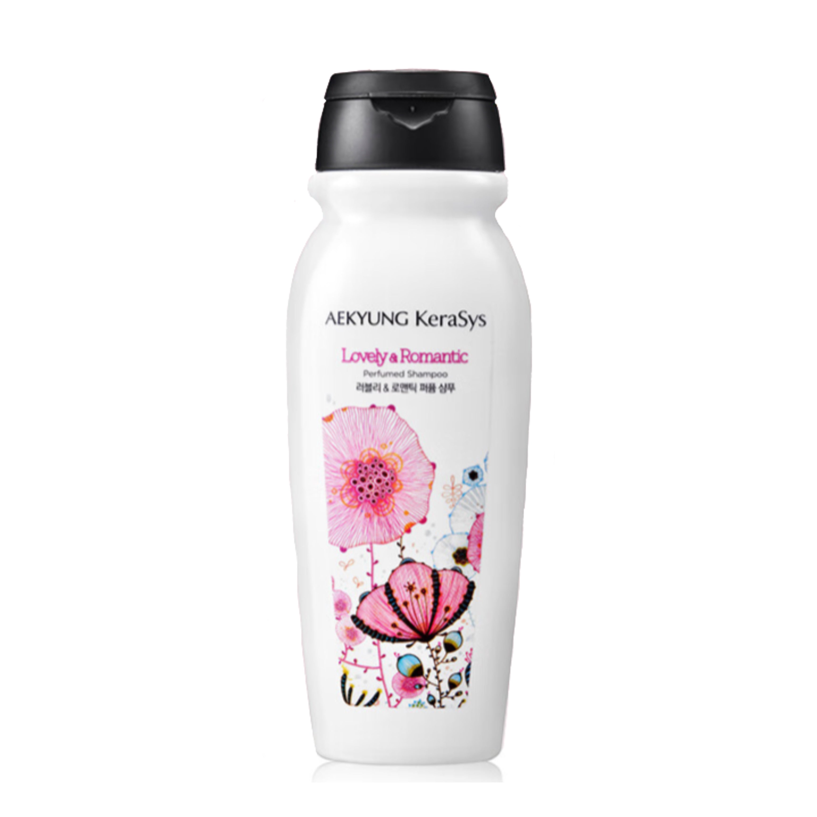 AEKYUNG KERASYS lovely and Romantic perfumed shampoo شامبو الشعر المعطر من ايكيونك كيراساس