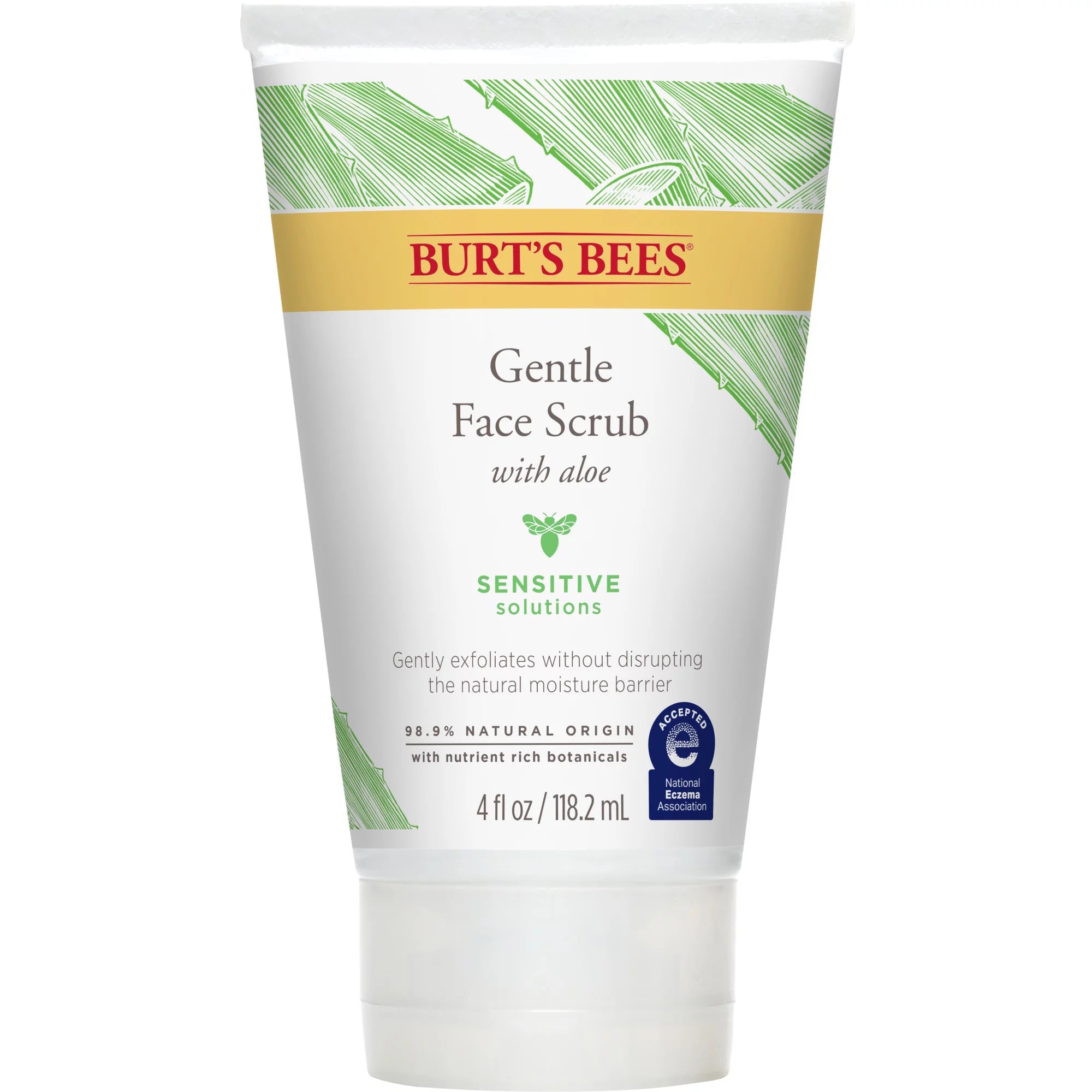 BURT'S BEES Gentle Face Scrub With Aloe مقشر البشرة من برتس بييز