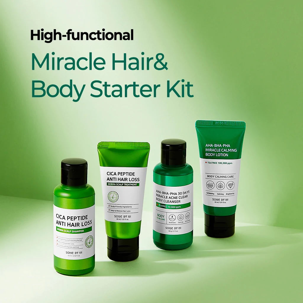 SOME BY MI Miracle Hair & Body Starter Kit مجموعة منتجات العناية بالجسم والشعر