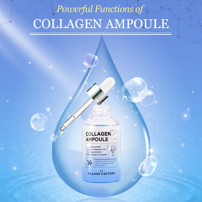 VILLAGE 11 FACTORY Collagen Ampoule سيروم الكولاجين للبشرة