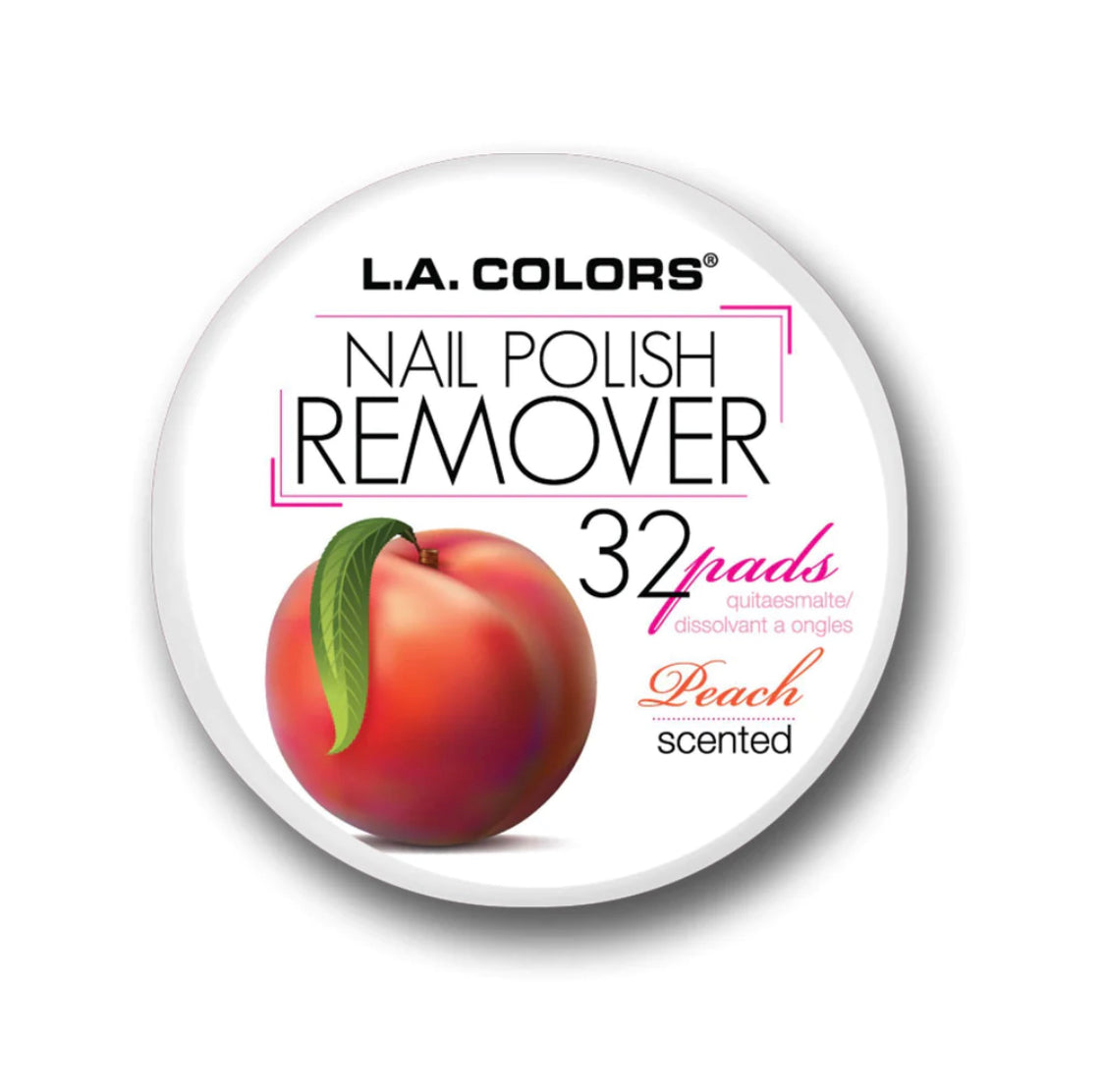 LA COLORS Nail polish remover شرائح ازالة طلاء الاظافر