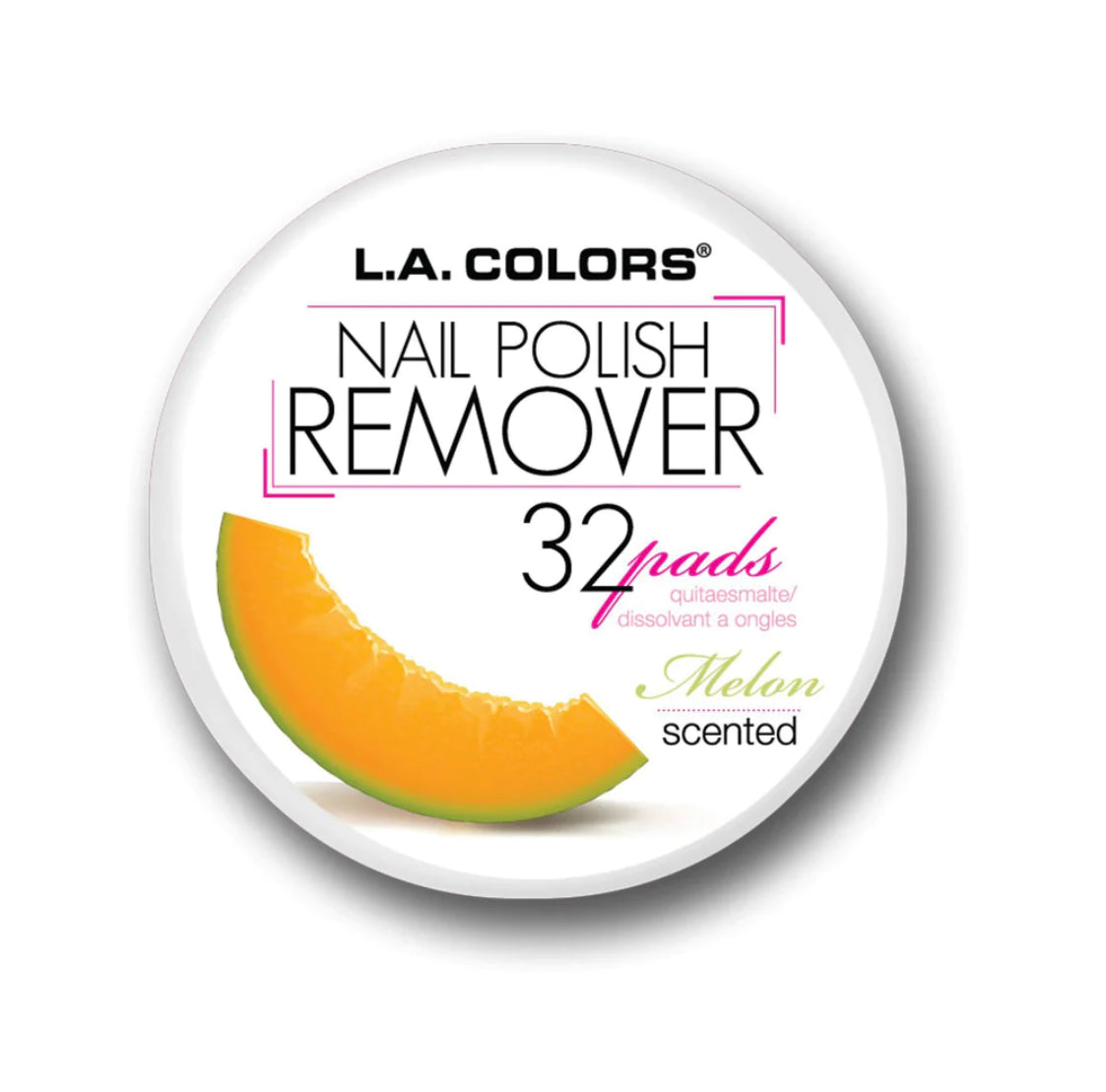 LA COLORS Nail polish remover شرائح ازالة طلاء الاظافر