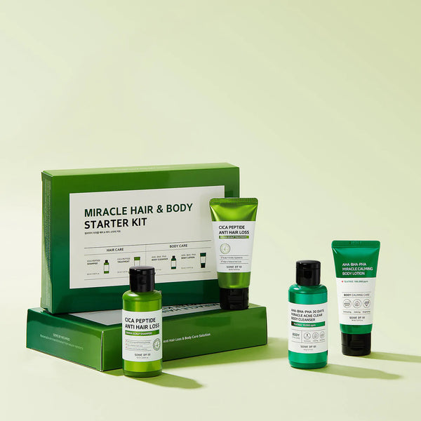 SOME BY MI Miracle Hair & Body Starter Kit مجموعة منتجات العناية بالجس ...