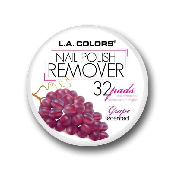 LA COLORS Nail polish remover شرائح ازالة طلاء الاظافر