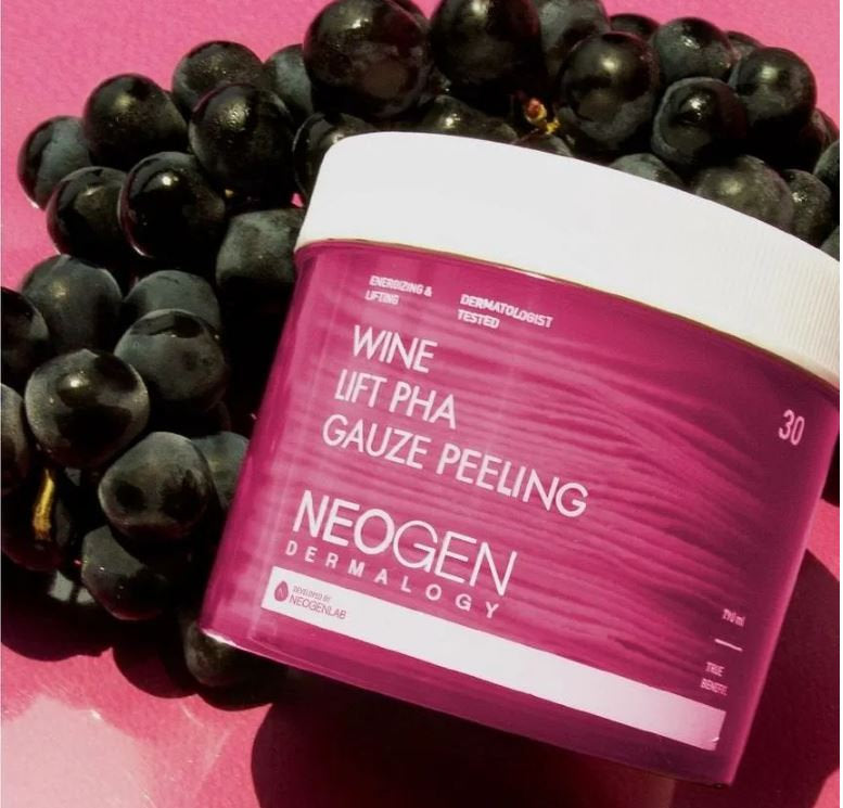 NEOGEN Wine Lift PHA Gauze Peeling شرائح تقشير البشرة بالاحماض