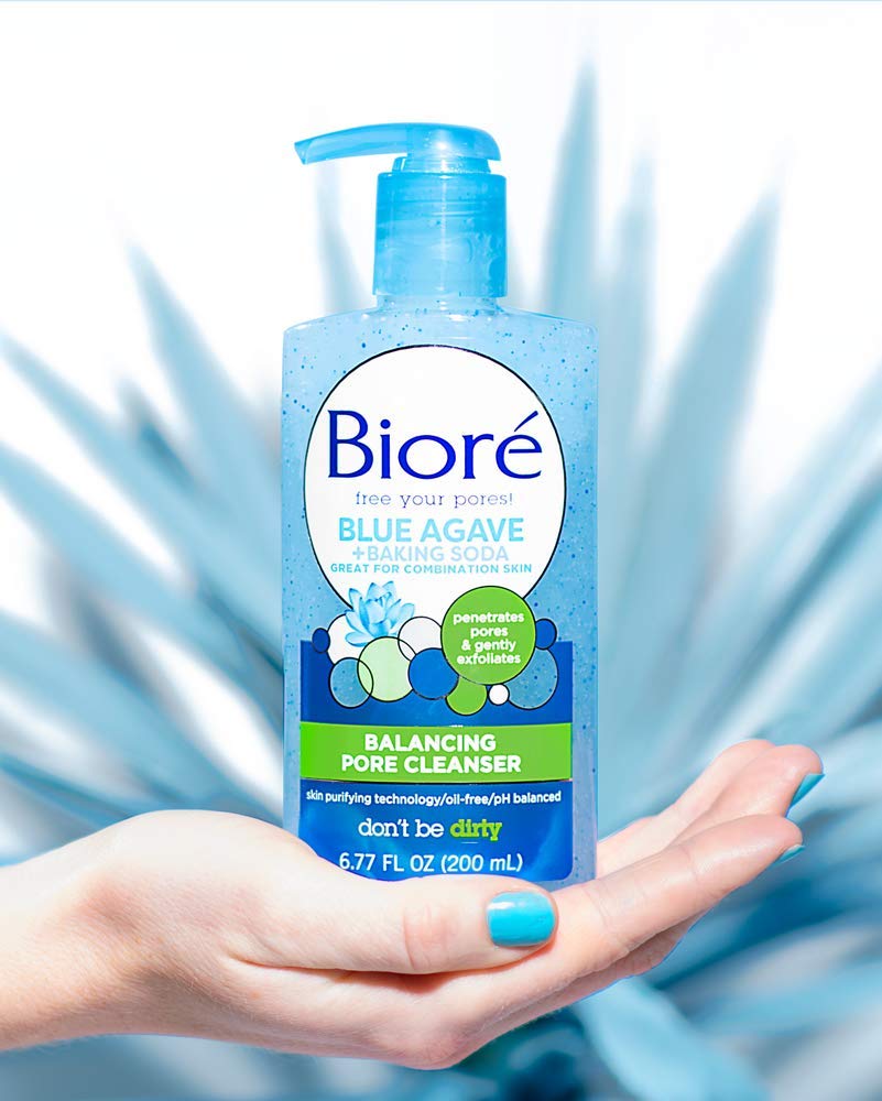 BIORE Blue Agave + Baking Soda Pore Cleanser