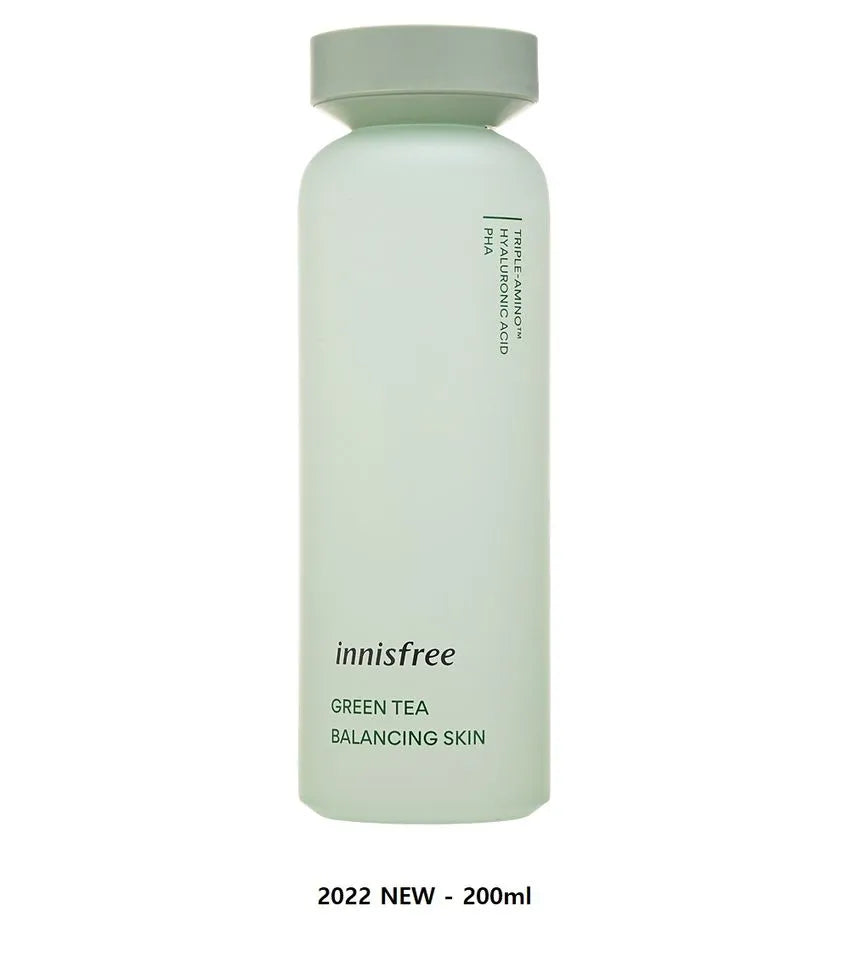 lNNISFREE Green Tea Balancing Skin EX تونر الشاي الاخضر للبشرة من انسفري