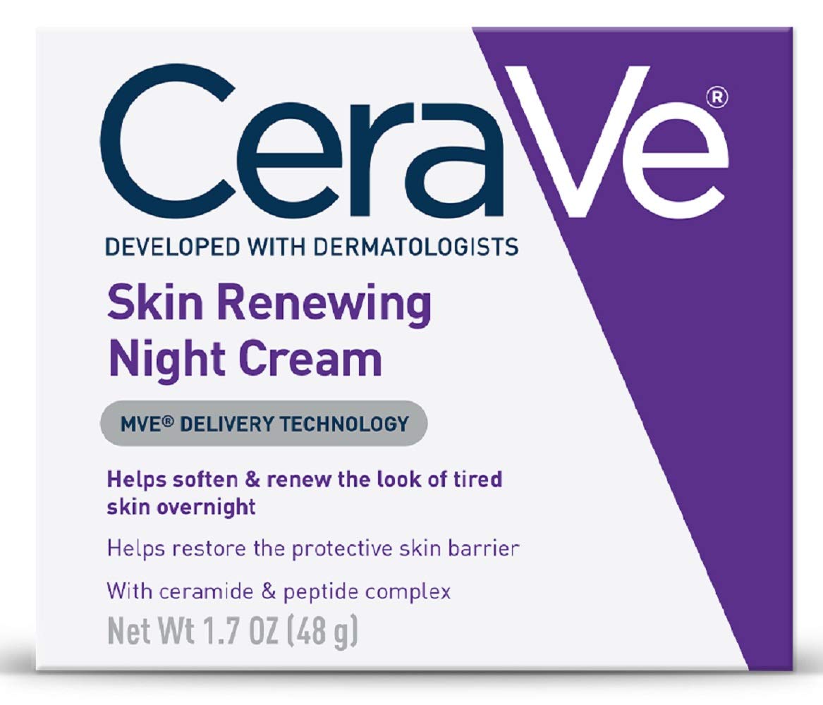 CERAVE Skin Renewing Night Cream الكريم الليلي من سيرافي