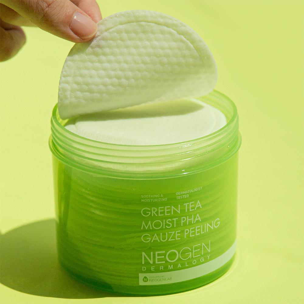 NEOGEN Green Tea Moist PHA Gauze Peeling