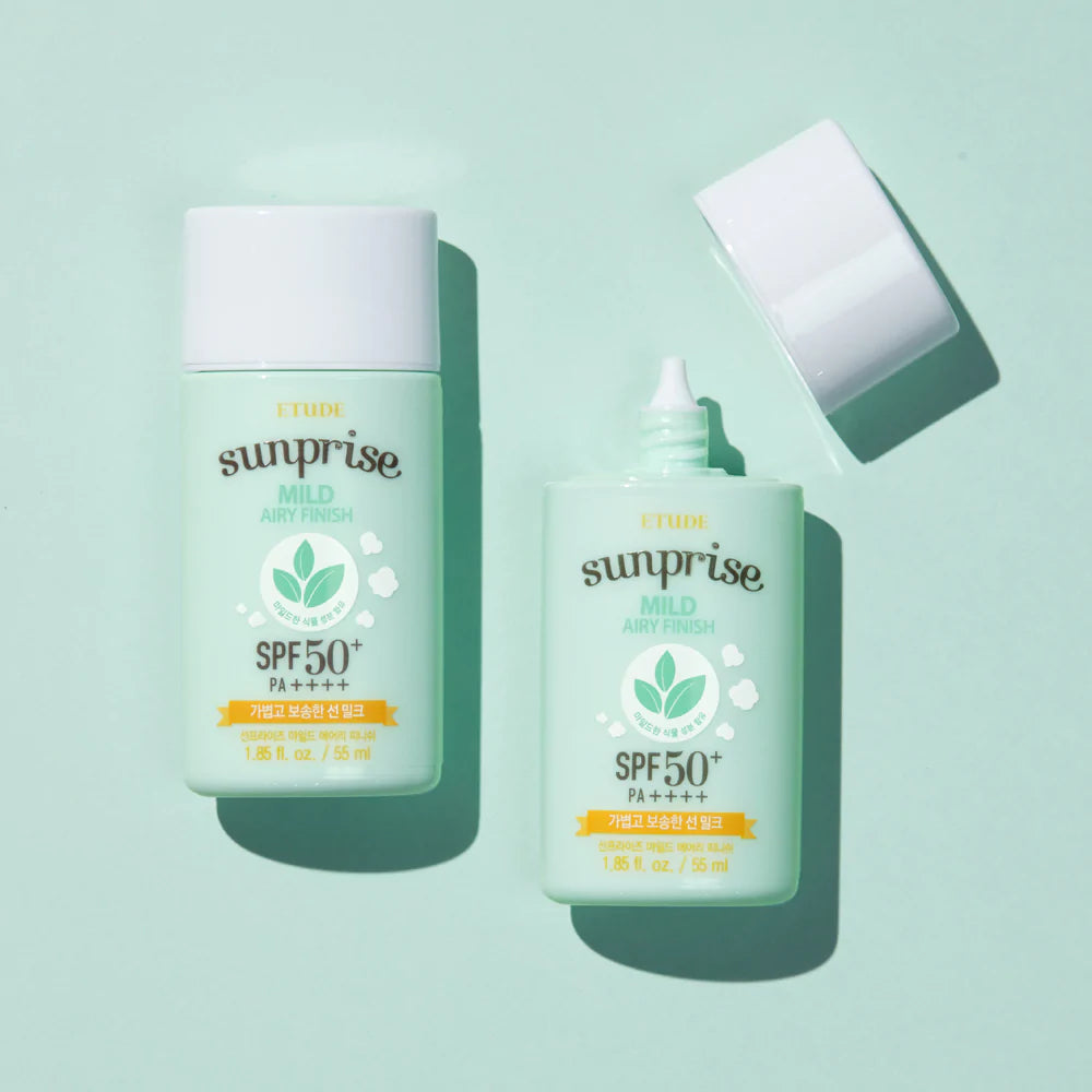 ETUDE HOUSE Sunprise Mild Airy Finish SPF50 PA+++ واقي الشمس