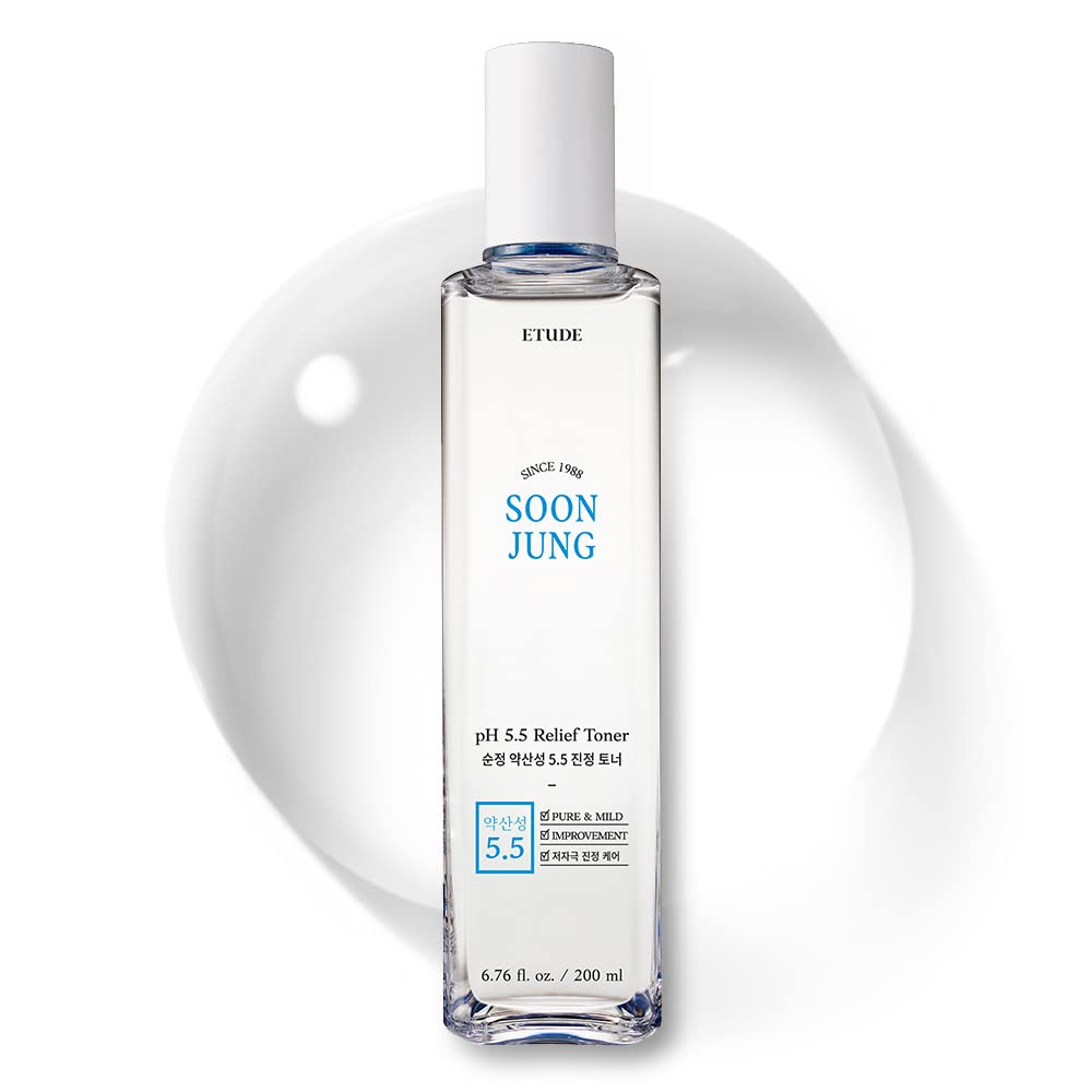 ETUDE Soon Jung PH 5.5 Relief Toner تونر مهدئ و مرطب للبشرة من ايتود