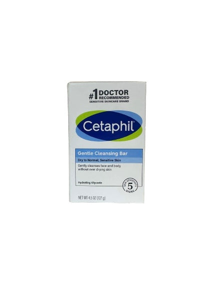 Cetaphil gentle cleansing bar face & body ‏صابونة الوجه والجسم سيتافيل للبشرة الجافة الحساسة