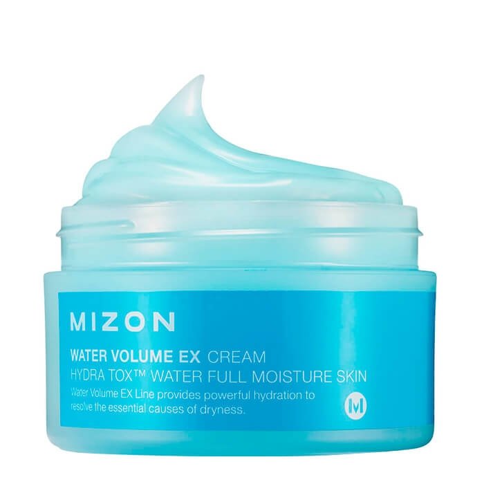 MIZON Water Volume Ex Cream Hydrating Moisturizing مرطب البشرة المائي بالهايلرونك اسد