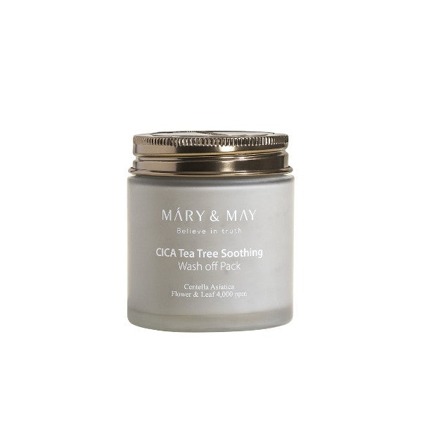 MARY & MAY Believe In Truth Cica Tea Tree Soothing Wash Off Pack باك واش اوف للبشرة