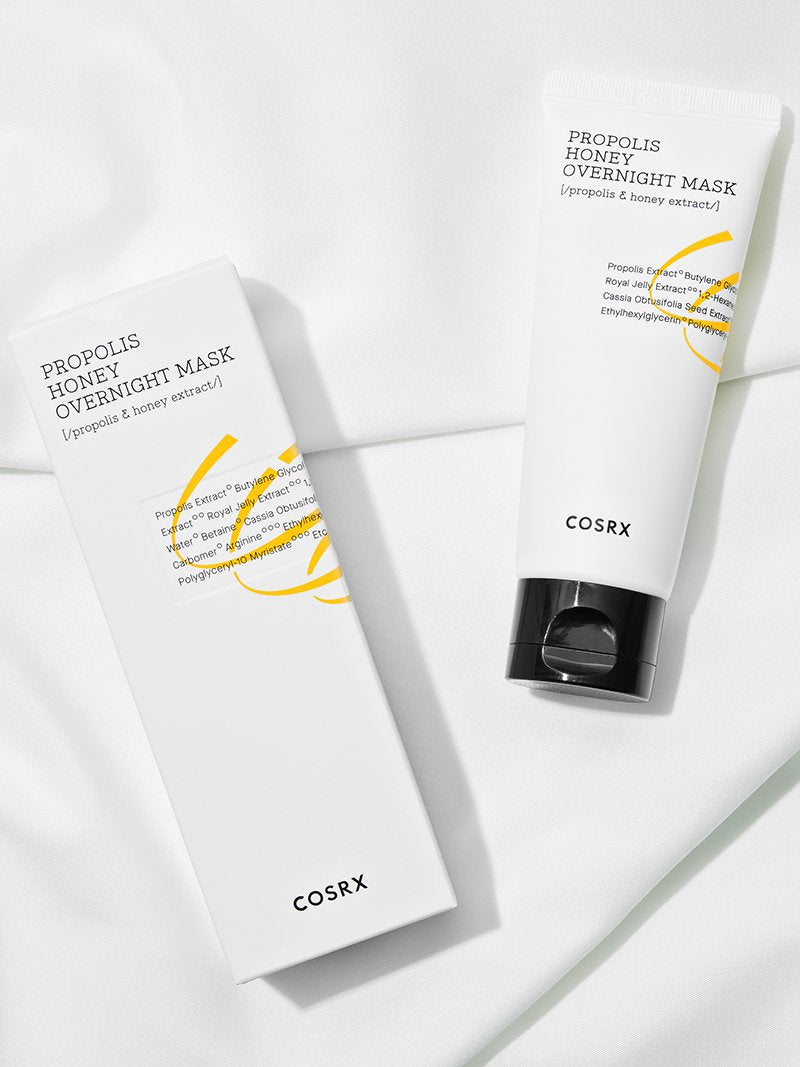 COSRX Honey Overnight Mask Propolis & Honey Extract ماسك النوم الليلي بشمع العسل