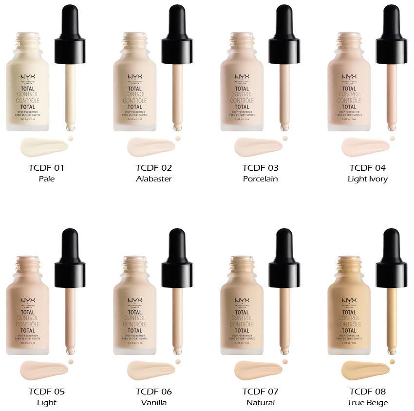 NYX Professional Makeup Total Control Drop Foundation  فاونديشن ان واي اكس