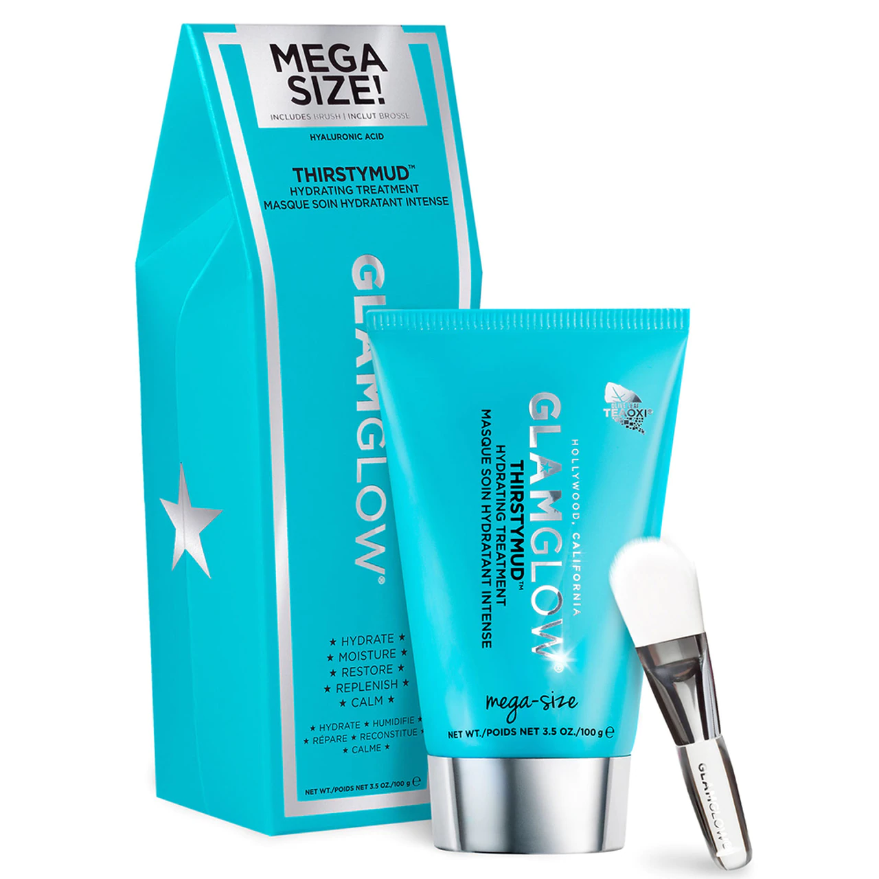 GLAMGLOW ThirstyMud Hydrating Treatment ماسك مرطب ومغذي للبشرة من كلام كلو